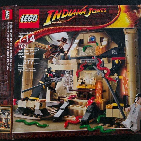Lego Other - LEGO Indiana Jones and the Lost Tomb #7621 Pre-Owned
